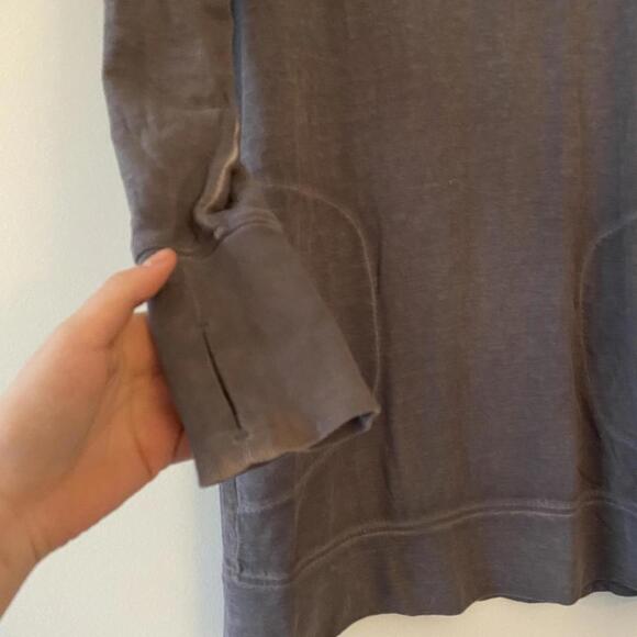 ATHLETA dark gray long sleeve turtleneck sweater - Picture 5 of 7